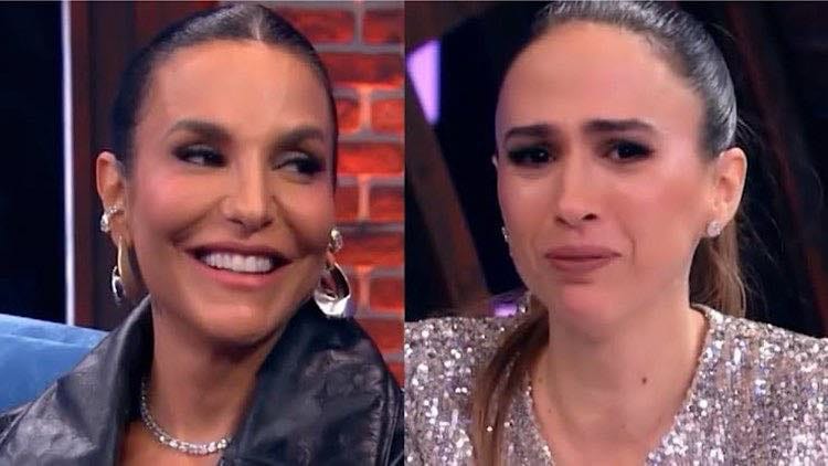 Ivete Sangalo brica com boatos de possível affair com Xuxa, no passado.