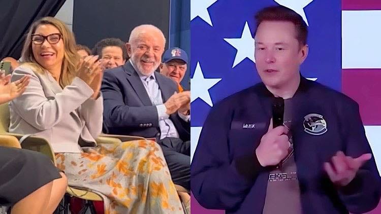 Janja xinga Elon Musk e bilionário americano responde à primera-dama.