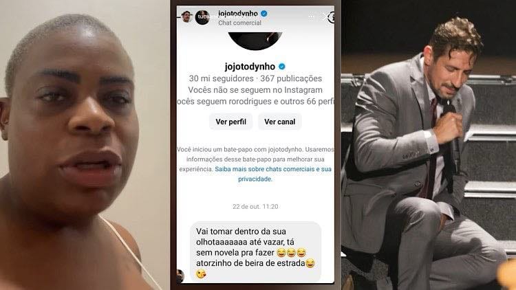 Jojo Todynho protagoniza novo barraco nas redes sociais. Fonte: Instagram