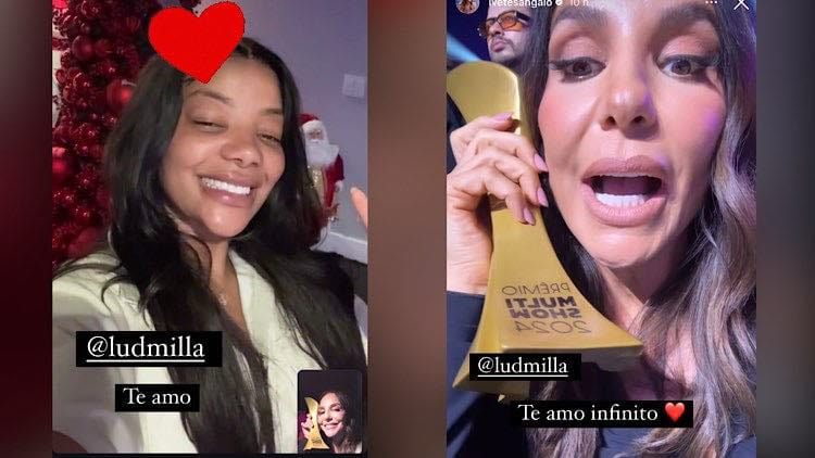 Ivete Sangalo esquece de agradecer Ludmilla após receber prêmio pela parceria de Macetando.