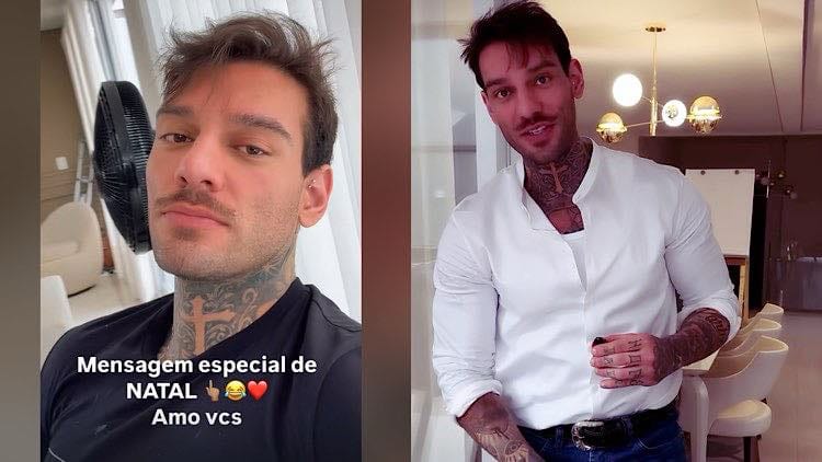 Lucas Lucco avisou que não enviará mensagens de "feliz natal" aos amigos. 