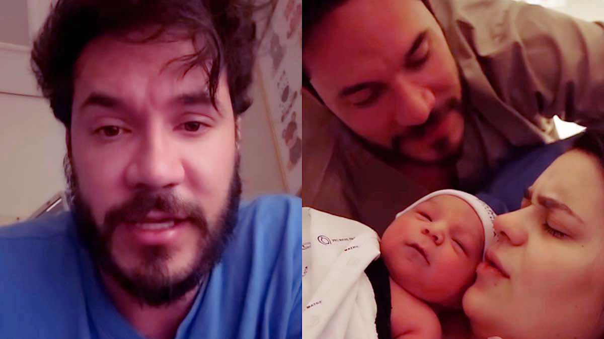 Eliezer fala sobre estado de saúde do filho caçula, Ravi e também de Viih Tube.