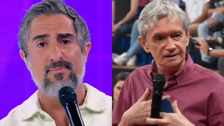 Serginho Groisman e Marcos Mion chama a atenção por não participarem dos programas um do outro, na Globo.